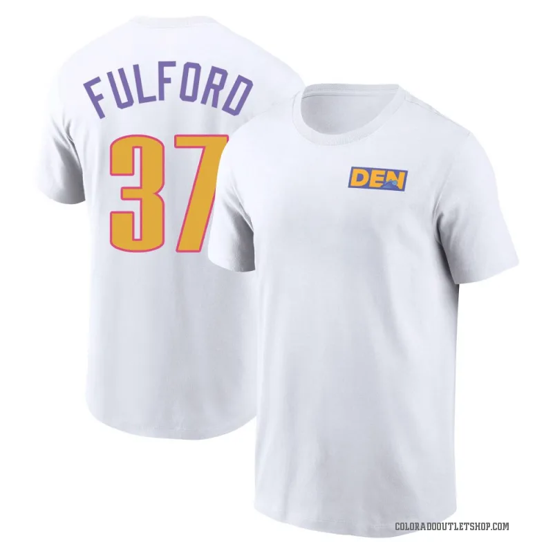Braxton Fulford Men's White Colorado Rockies 2025 City Connect Graphic T-Shirt