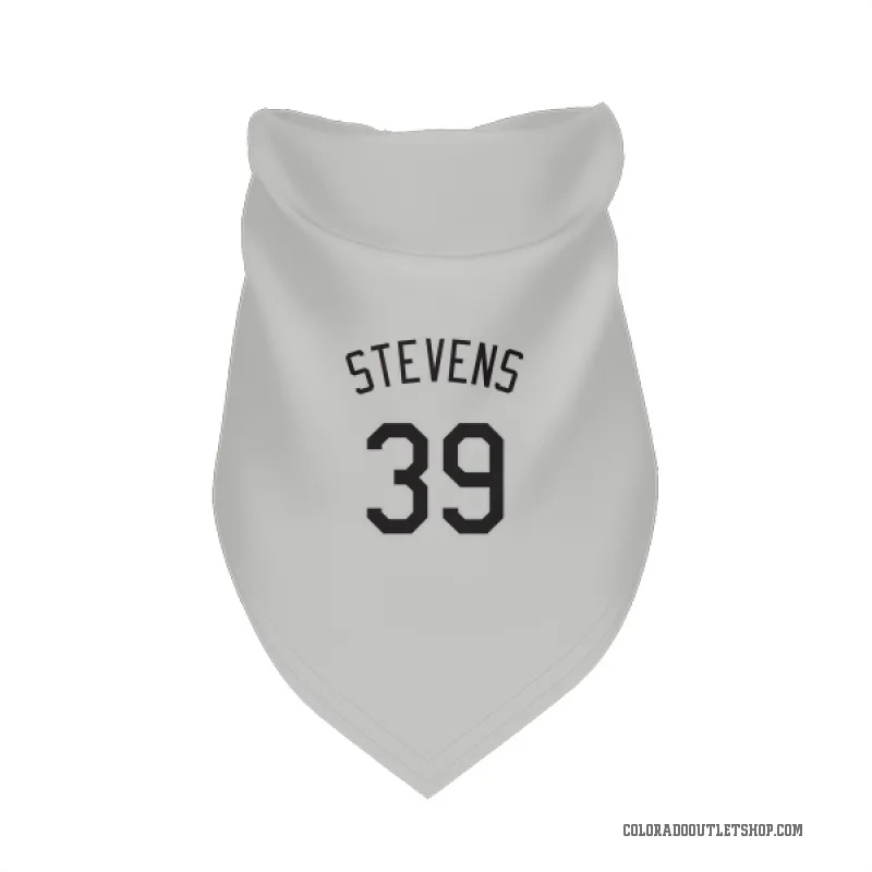 Chad Stevens  White Colorado Rockies  Cat & Dog Pet Bandana