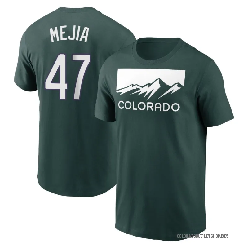Juan Mejia Men's Green Colorado Rockies 2022 City Connect T-Shirt